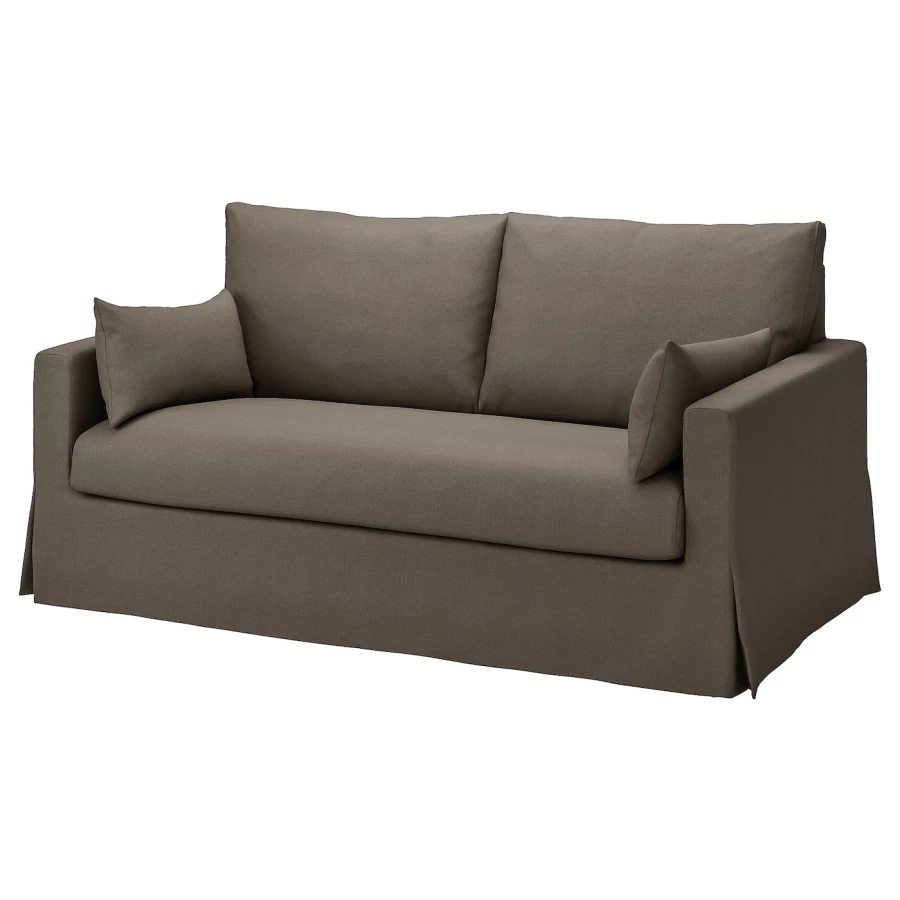2-местный диван - IKEA HYLTARP, 93x182см, серый, ХИЛТАРП ИКЕА (изображение №2)