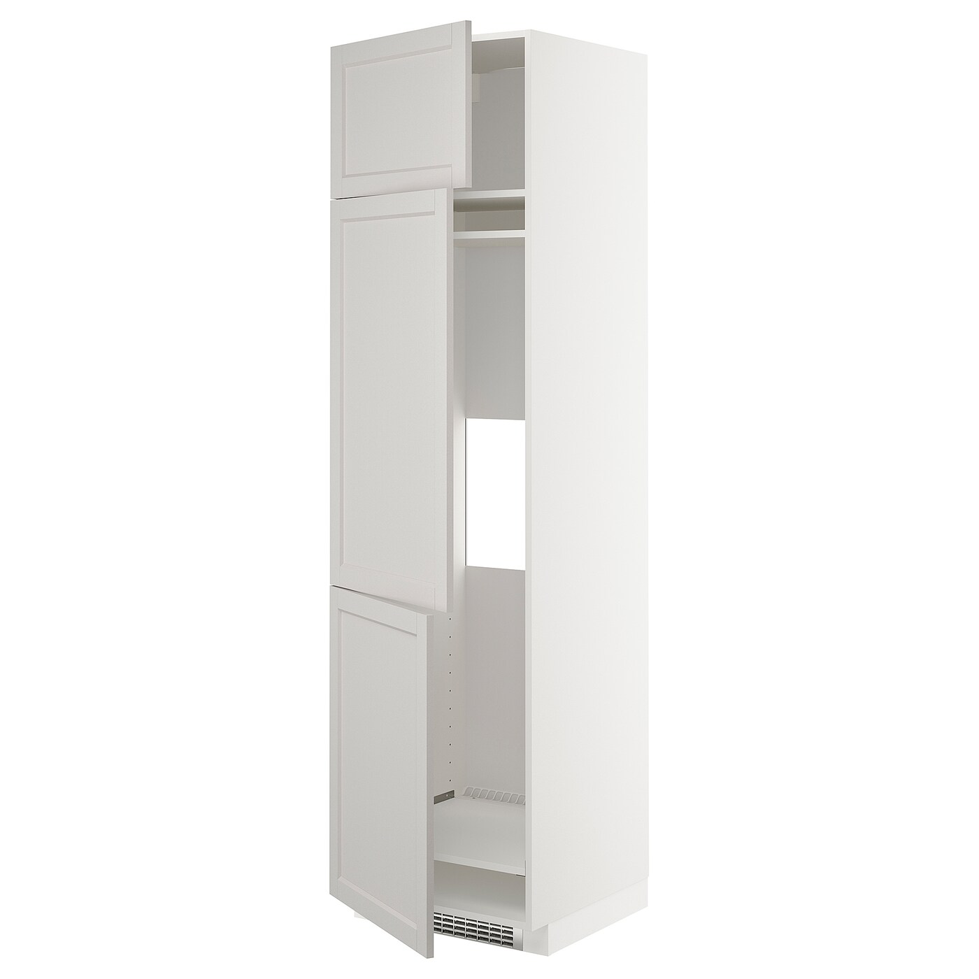 Шкаф для встроенной техники - IKEA METOD, 228x62x60см, белый, МЕТОД  ИКЕА