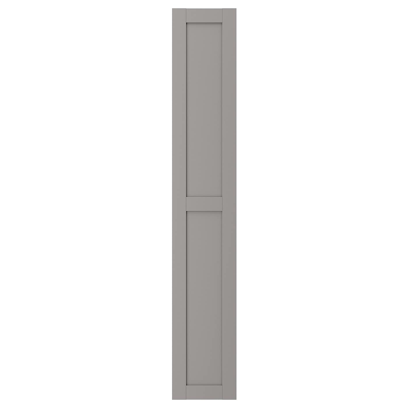 Дверь - ENHET IKEA/ ЭНХЕТ ИКЕА, 30х180  см, серый
