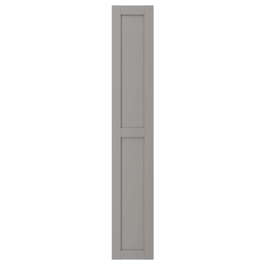 Дверь - ENHET IKEA/ ЭНХЕТ ИКЕА, 30х180  см, серый (изображение №1)