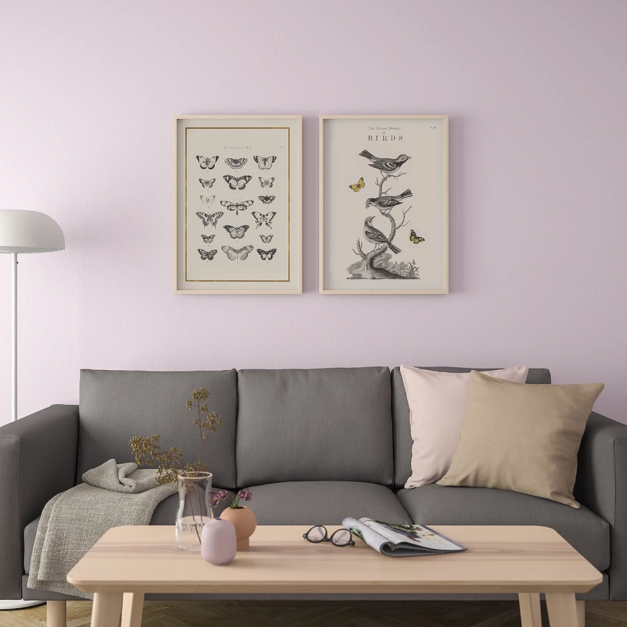 Постер, 2 шт. - IKEA BILD, 50х70 см, «Летающие существа», БИЛЬД ИКЕА (изображение №2)