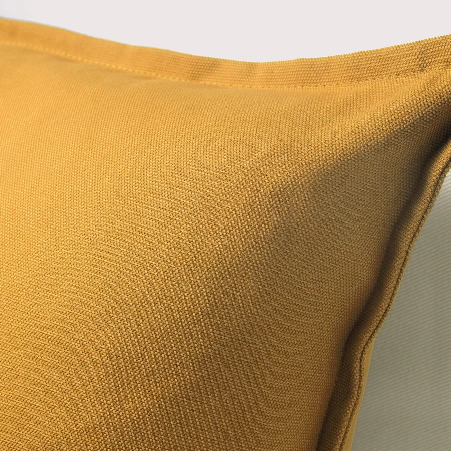 Чехол на подушку - GURLI IKEA/ ГУРЛИ ИКЕА, 50х50 см,  желтый (изображение №2)