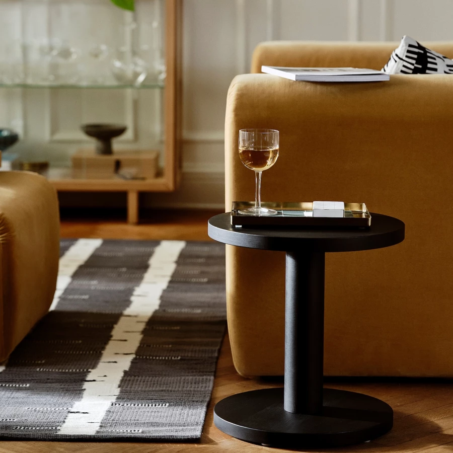 Стол IKEA STOCKHOLM 2025/СТОКГОЛЬМ 2025 ИКЕА, 40 см, черный (изображение №3)