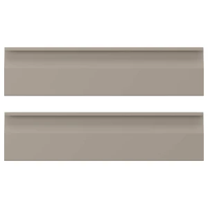 Фасад ящика, 2 шт. - IKEA UPPLÖV/UPPLOV, 10х40 см, бежевый, УПЛОВ/УПЛЁВ ИКЕА