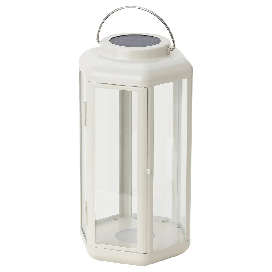 Декоративное лампа - SOLVINDEN IKEA/ СОЛВИНДЕН ИКЕА,28 см, белый (изображение №1)
