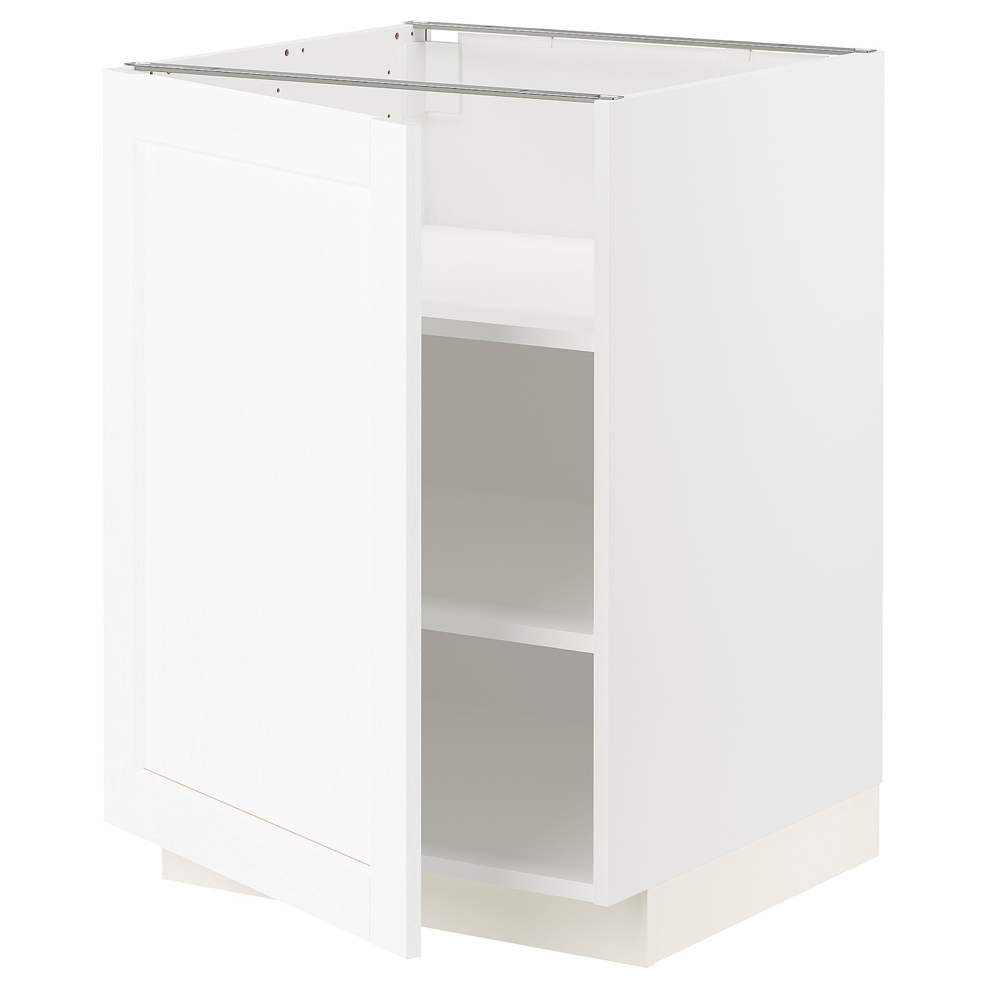 Напольный шкаф  - IKEA METOD, 88x62x60см, белый, МЕТОД ИКЕА
