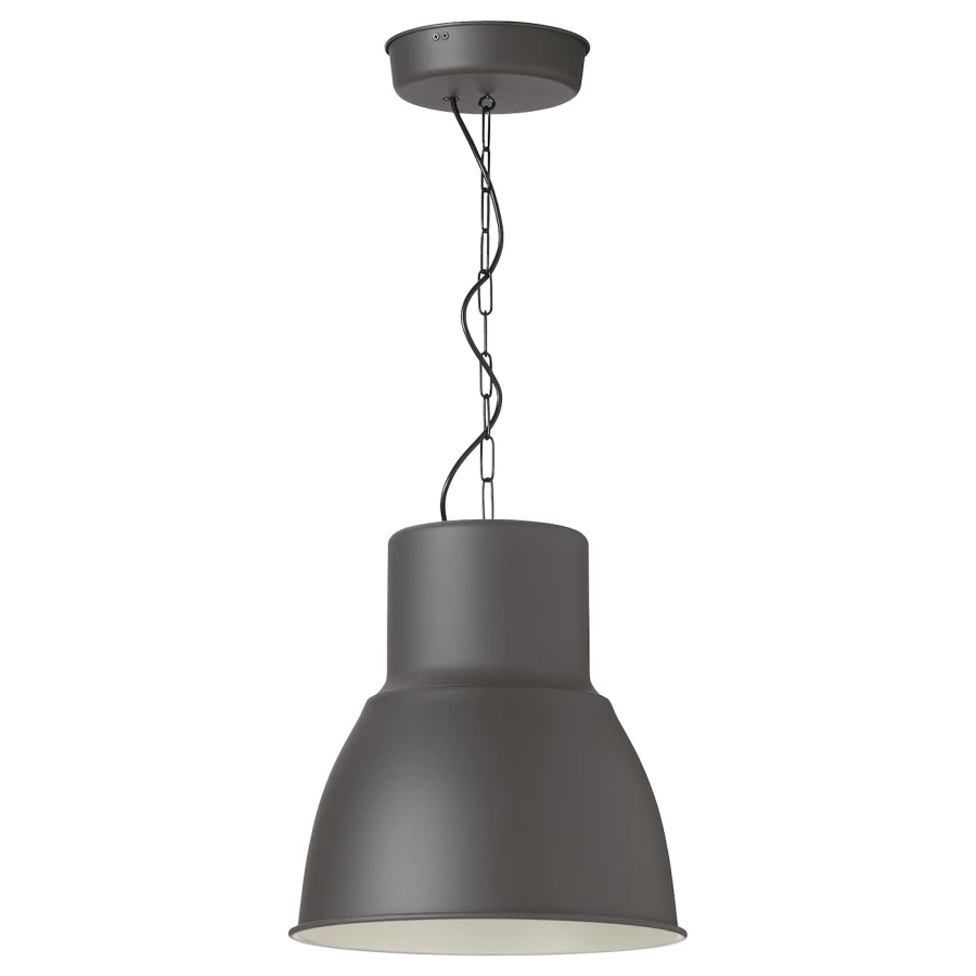 Подвесной светильник - HEKTAR IKEA/ ХЕКТАР ИКЕА, 38 см, черный (изображение №1)