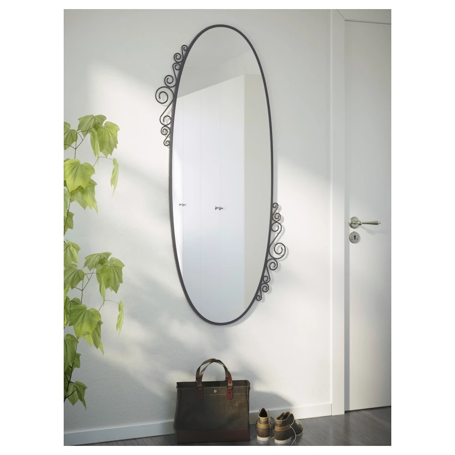 Зеркало - EKNE  IKEA/  ЕКНЕ ИКЕА, 150х170 см,  серый (изображение №2)