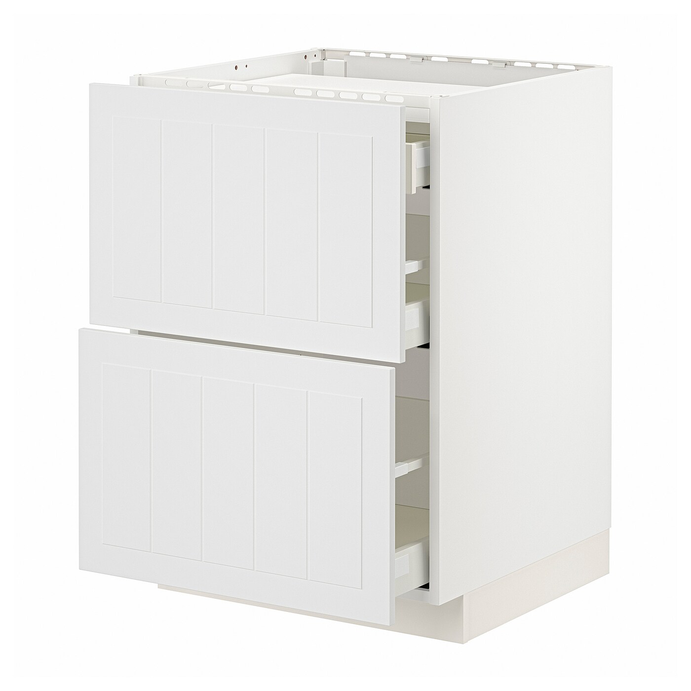 Напольный шкаф - IKEA METOD MAXIMERA, 88x62x60см, белый, МЕТОД МАКСИМЕРА ИКЕА