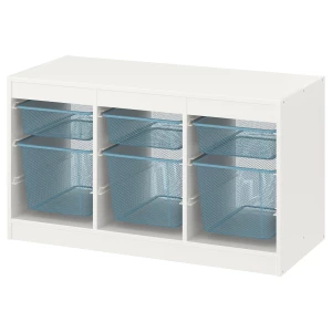 Шкаф для хранения - TROFAST IKEA/ ТРУФАСТ ИКЕА, 99x44x56 см, белый