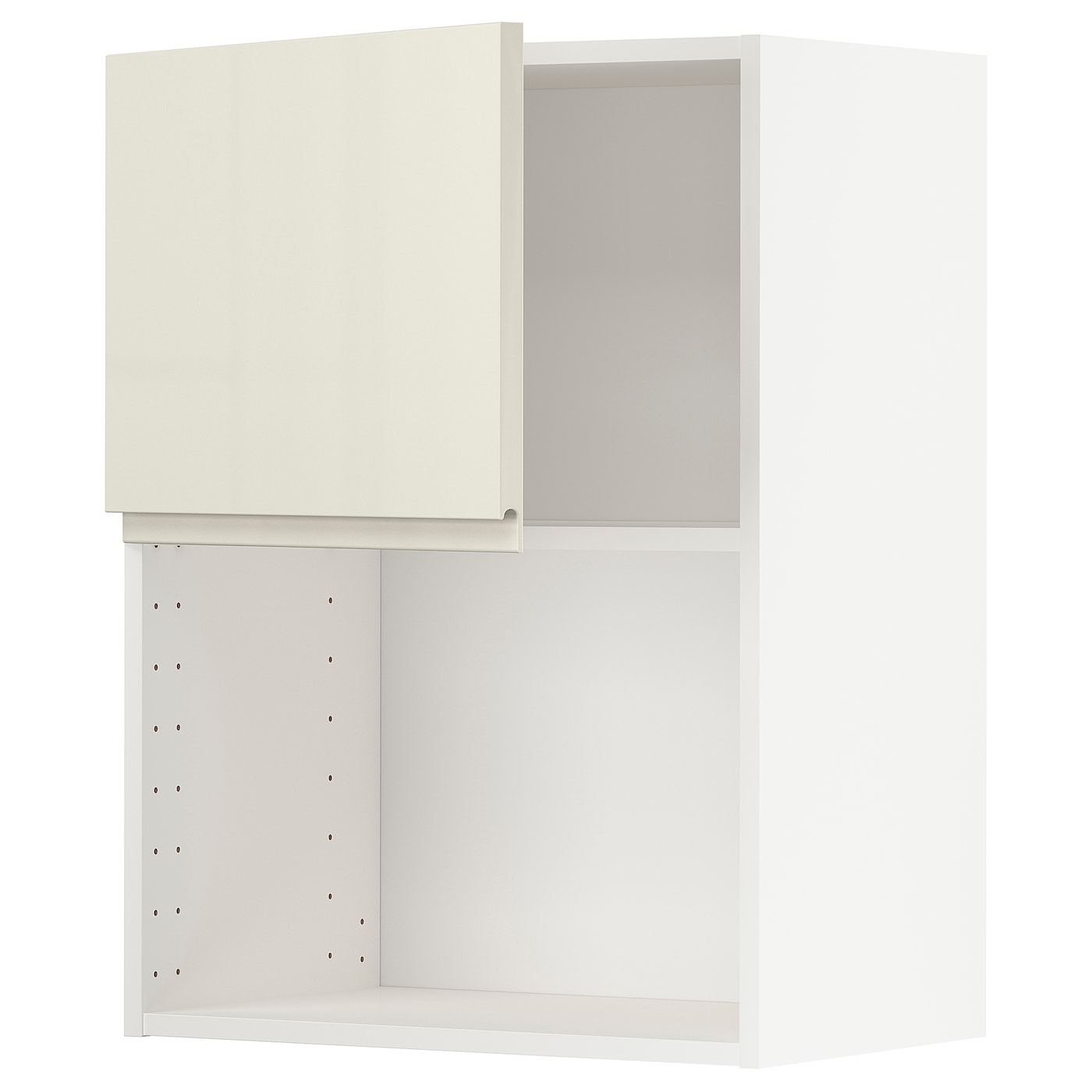METOD Навесной шкаф - METOD IKEA/ МЕТОД ИКЕА, 80х60 см, белый/светло-бежевый