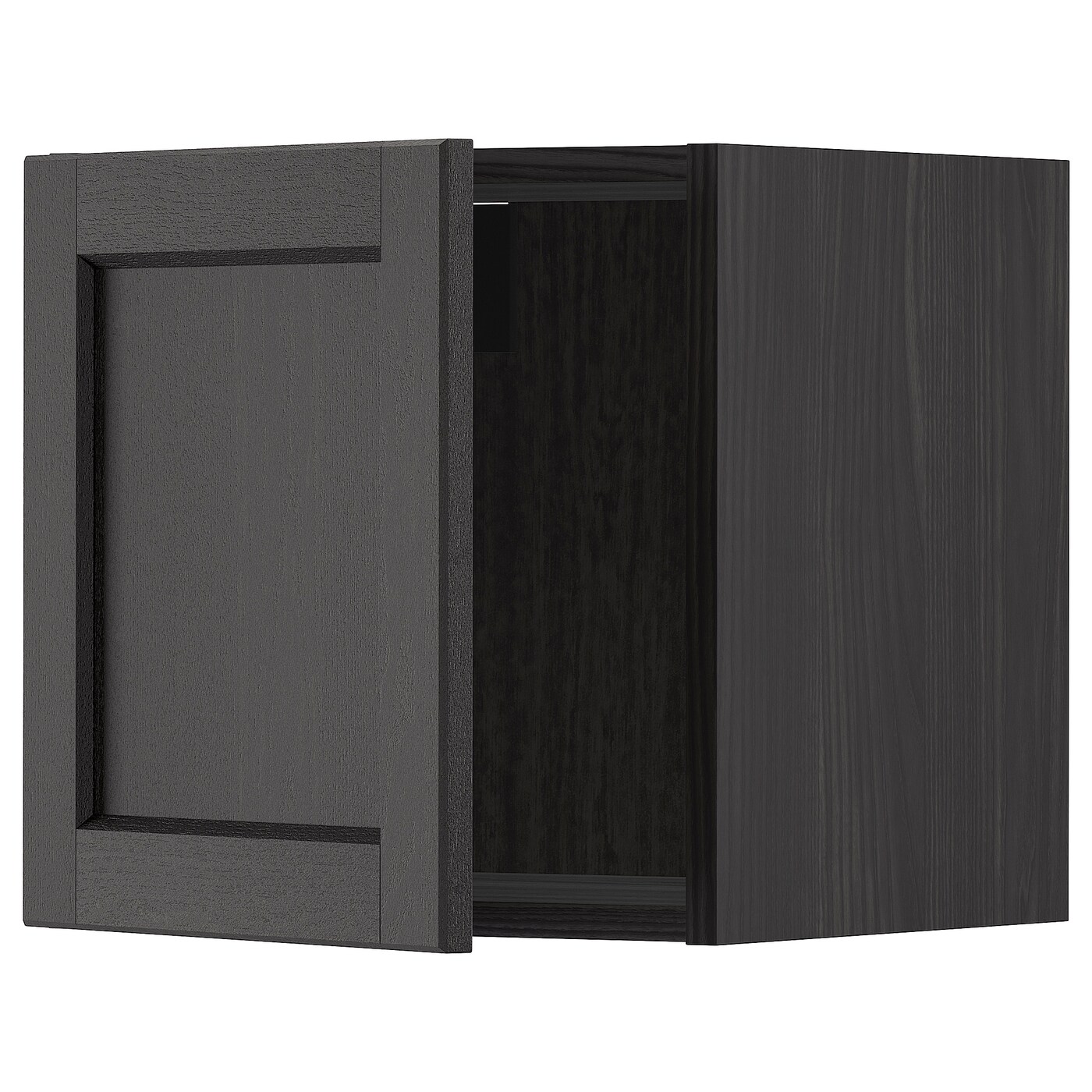 Навесной шкаф - METOD IKEA/ МЕТОД ИКЕА, 40х40 см, черный