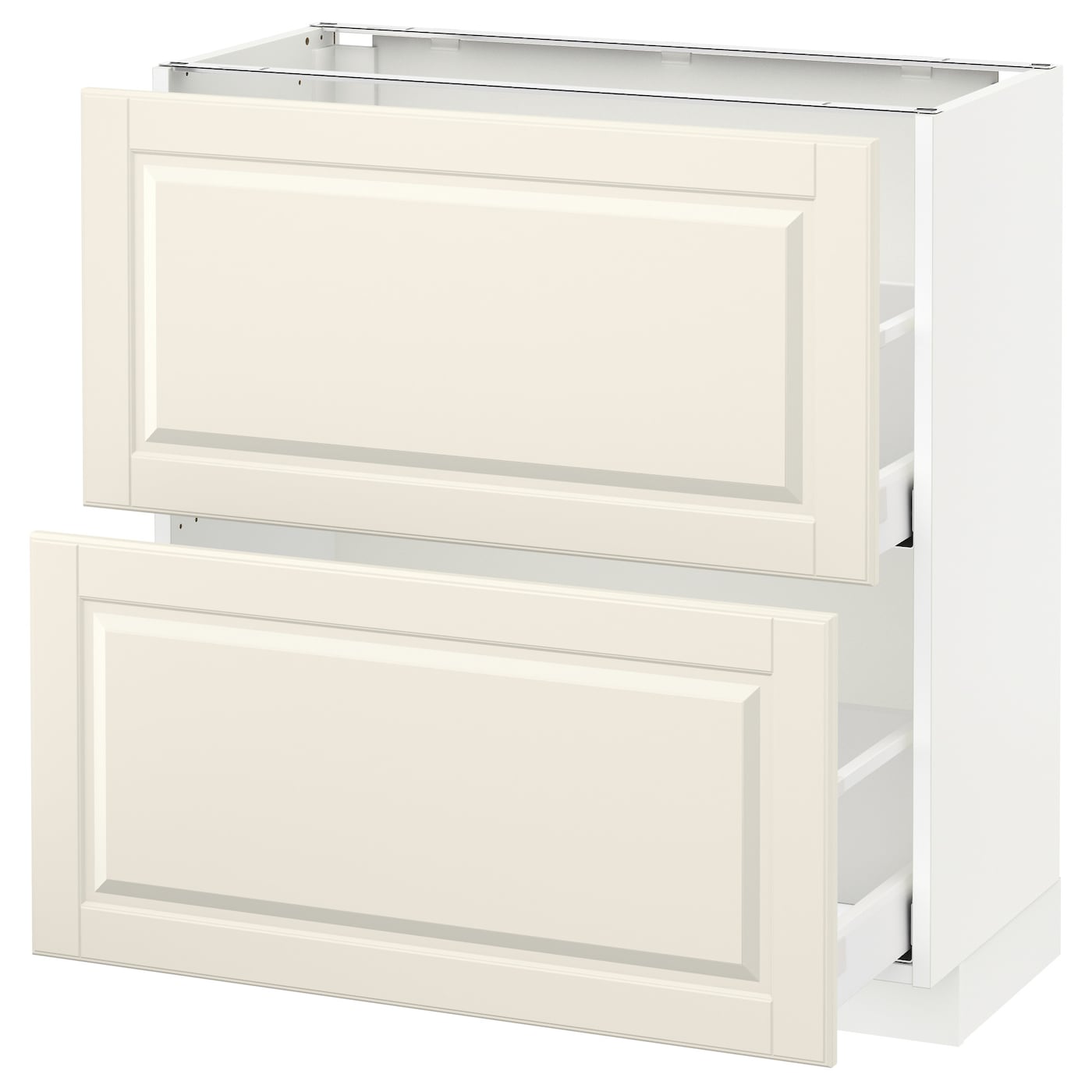 Напольный кухонный шкаф  - IKEA METOD MAXIMERA, 88x39,5x80см, белый/светло-бежевый, МЕТОД МАКСИМЕРА ИКЕА