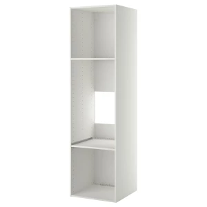 Шкаф для встроенной техники - IKEA METOD, 220x60см, белый, МЕТОД ИКЕА