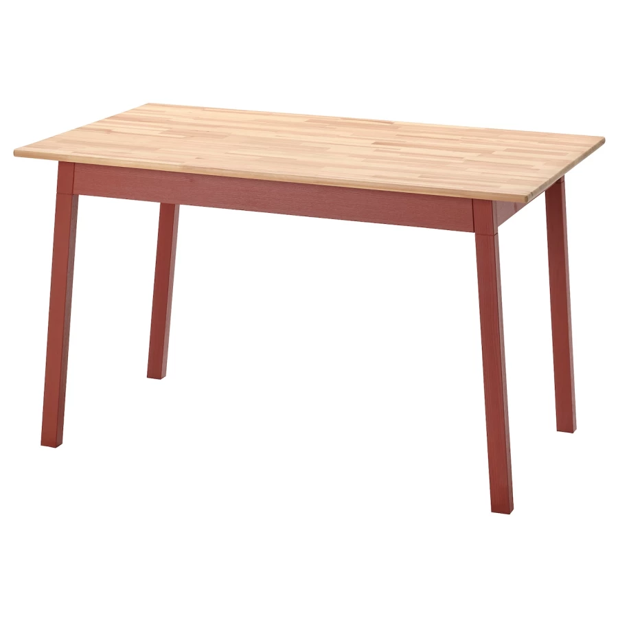Стол обеденный - IKEA PINNTORP, 125х75х75 см, дерево коричневый, ПИННТОРП ИКЕА (изображение №1)