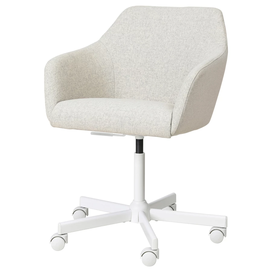 Офисный стул - IKEA TOSSBERG, 67x67x57см, белый, ИКЕА ТОССБЕРГ (изображение №1)