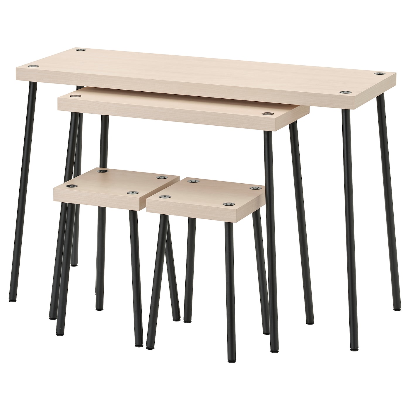 Набор кухонных столов - FRIDNÄS IKEA/ ФРИДНАС ИКЕА, 129х41х10 см, бежевый