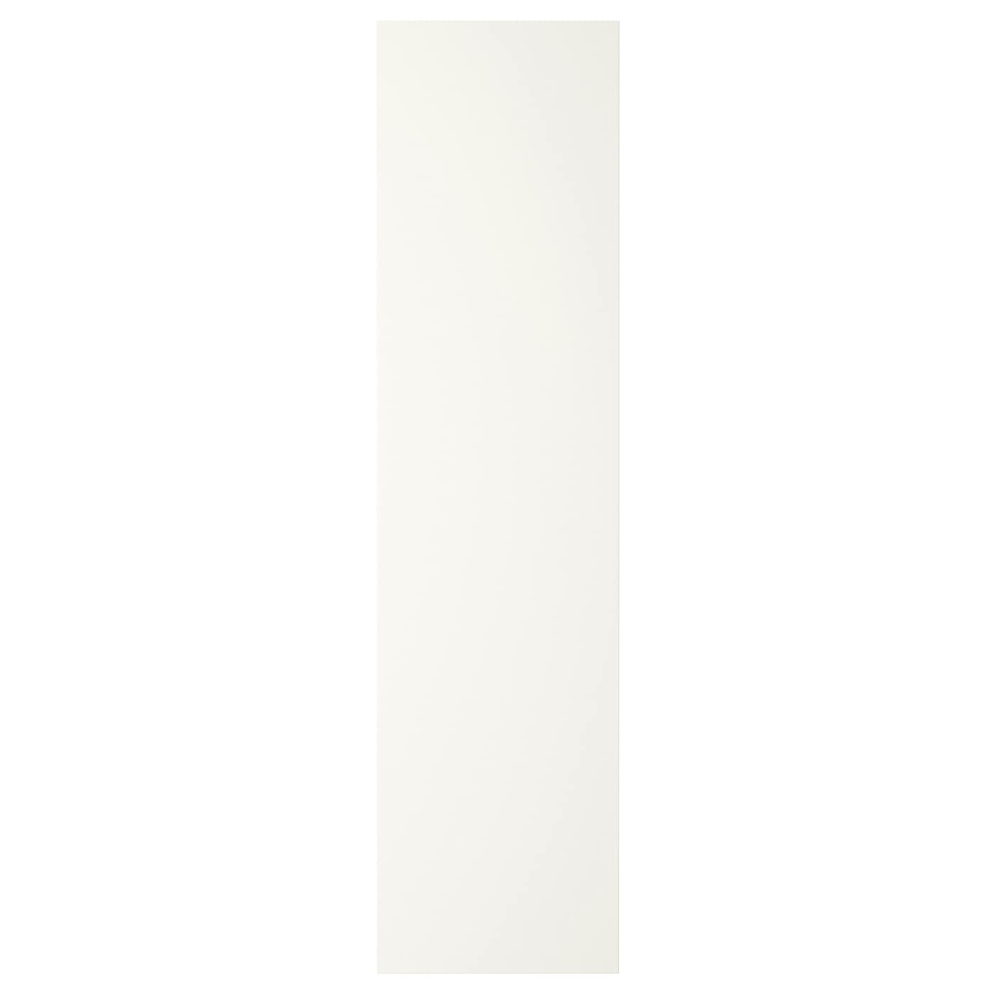 Дверь с петлями - FORSAND IKEA/ФОРСАНД ИКЕА, 195х50 см,  белый