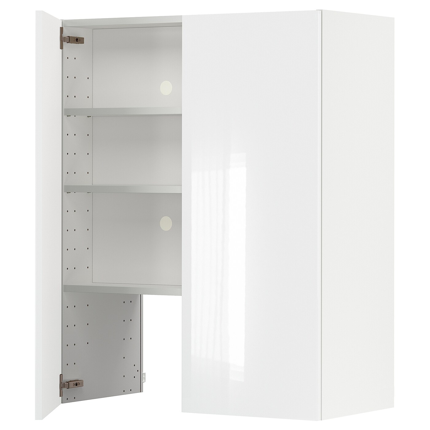Шкаф под вытяжку -  METOD  IKEA/  МЕТОД ИКЕА, 100х80 см, белый