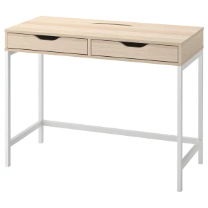 Письменный стол - ALEX IKEA/ АЛЕКС ИКЕА, 100х48 см, под белены дуб