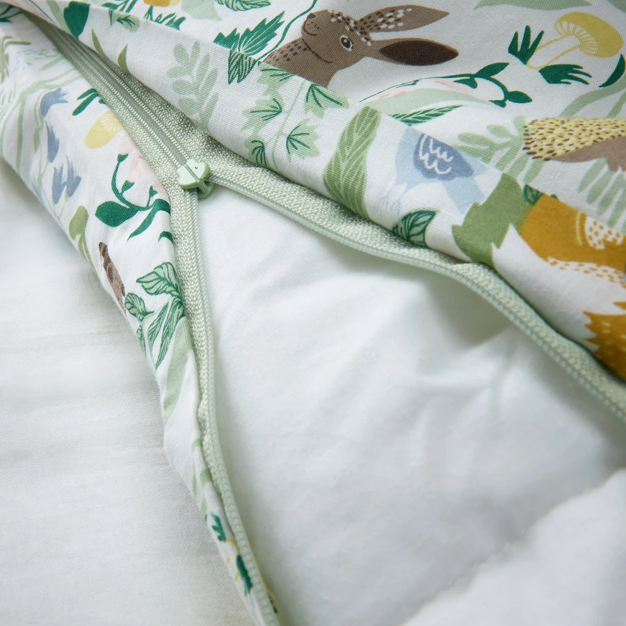 Пододеяльник/наволочка для детской кроватки -  TROLLDOM IKEA/ ТРОЛЛДОМ ИКЕА, 60х120 см, цветочный (изображение №8)