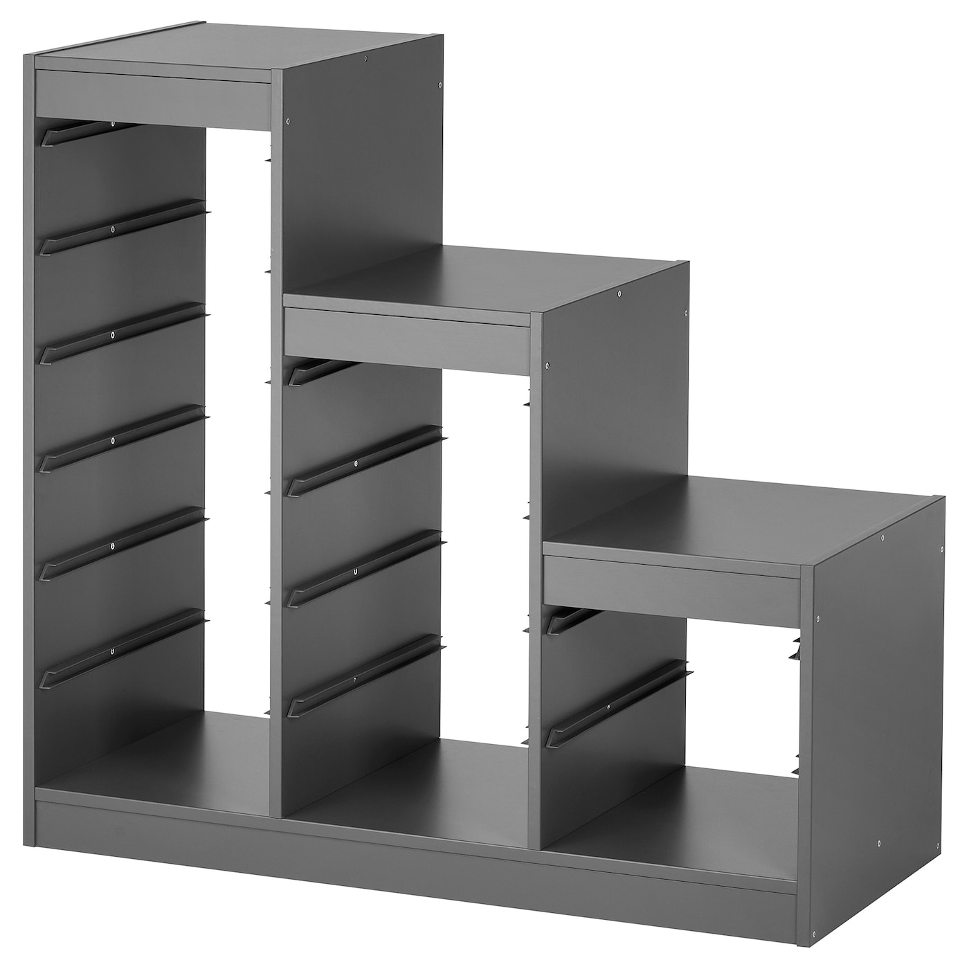 Стеллаж - TROFAST IKEA/ ТРУФАСТ ИКЕА,  99х94х44 см, черный