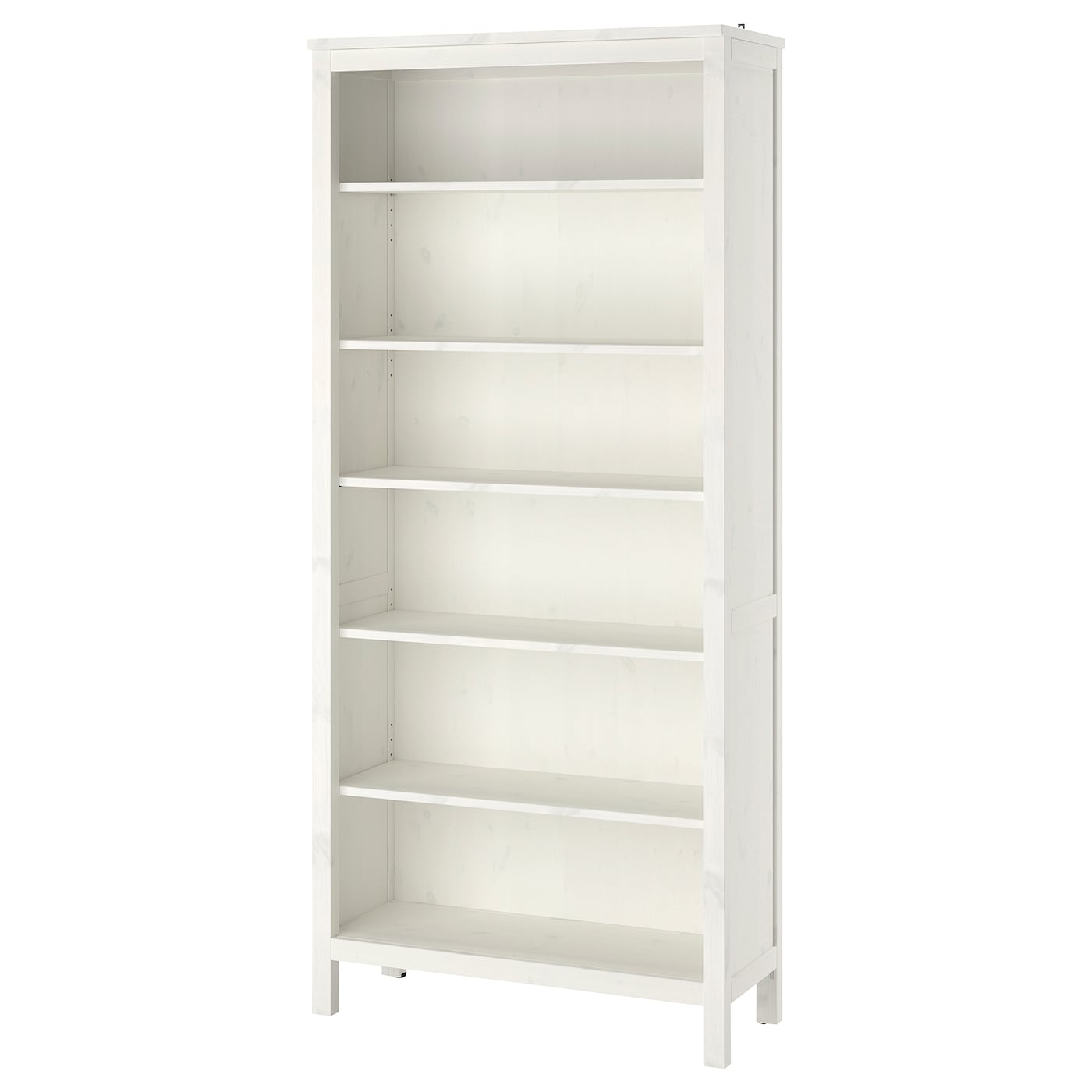 Открытый книжный шкаф - IKEA HEMNES, 90x197 см, белый, ХЕМНЭС ИКЕА