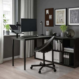 Второе фото. Держатель для ноутбука - STUBBERGET IKEA/ СТУББЕРГЕТ ИКЕА, черный