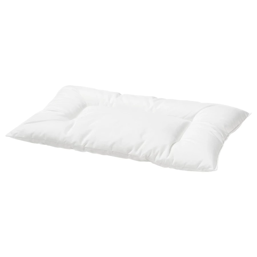 Подушка для детской кроватки - LEN  IKEA/ ЛЕ ИКЕА , 35x55 см, белый (изображение №1)