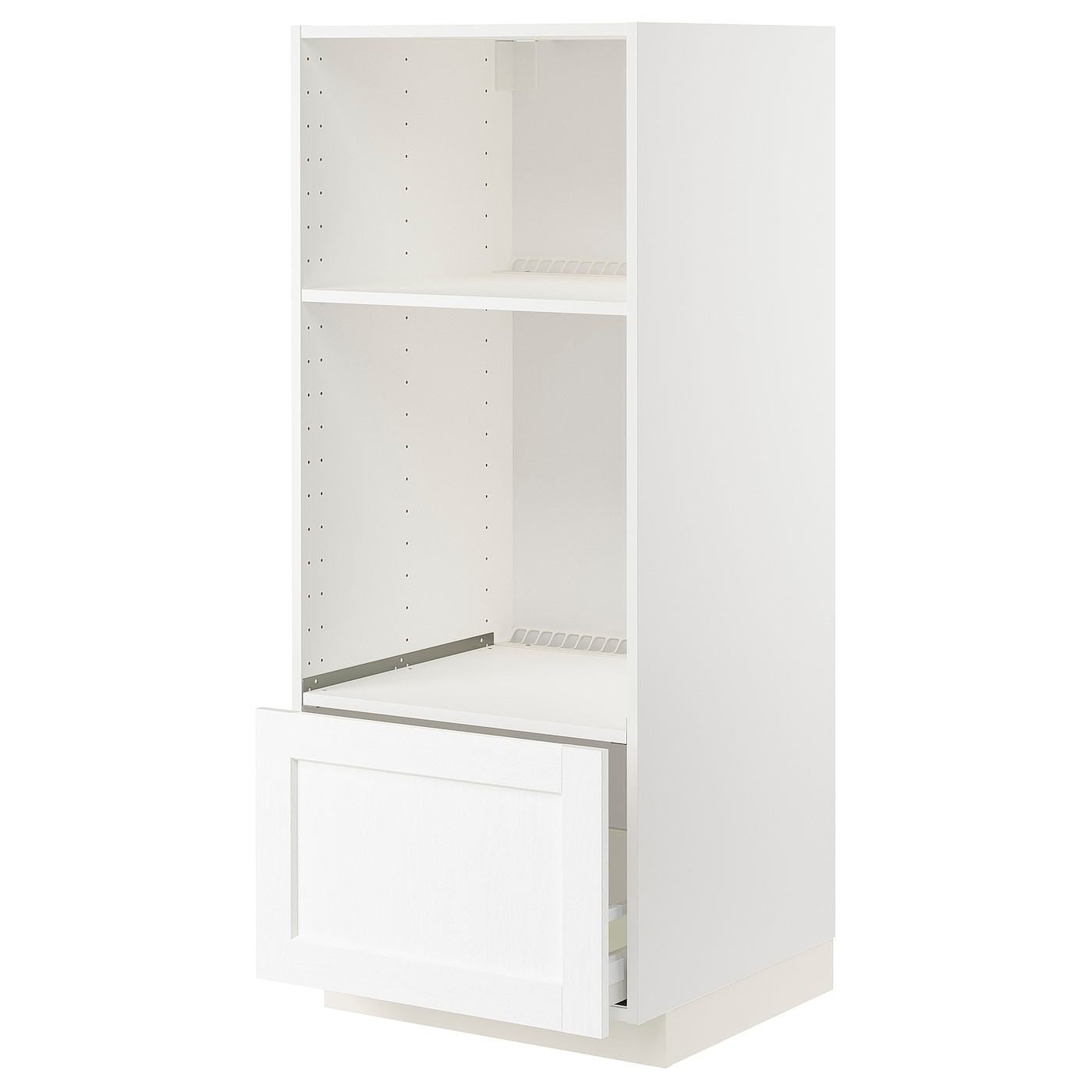 Напольный шкаф  - IKEA METOD MAXIMERA, 148x61,9x60см, белый, МЕТОД МАКСИМЕРА ИКЕА