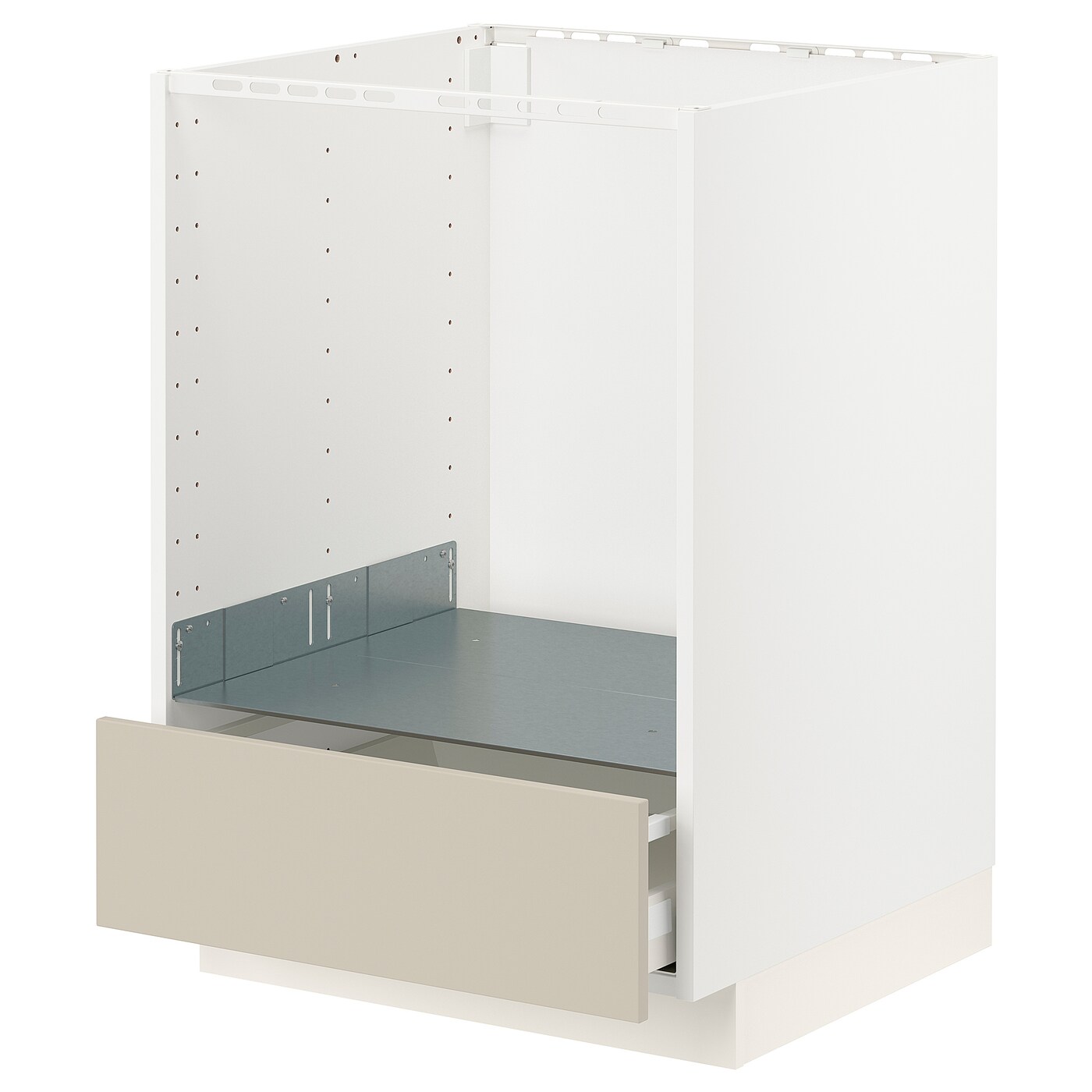 Шкаф для встроенной техники - IKEA METOD MAXIMERA, 88x62x60см, белый, МЕТОД МАКСИМЕРА ИКЕА