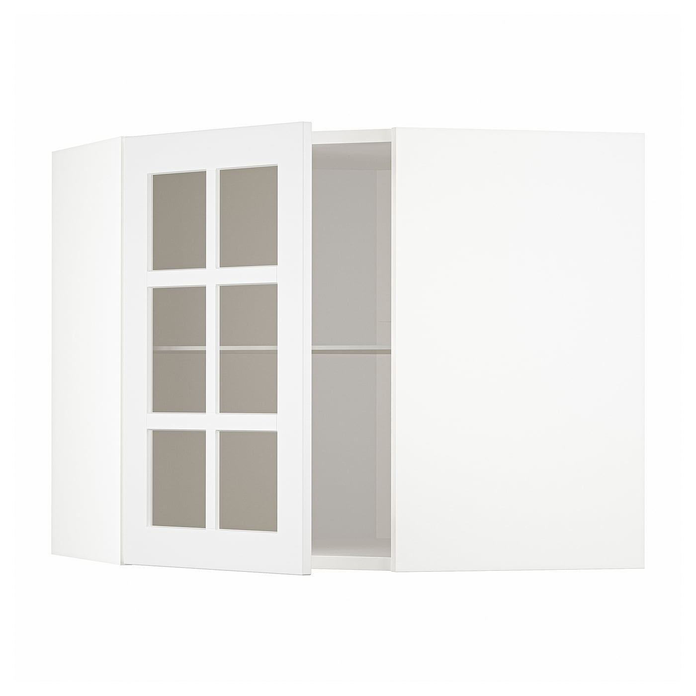 Шкаф    - METOD IKEA/ МЕТОД ИКЕА, 68х60 см, белый
