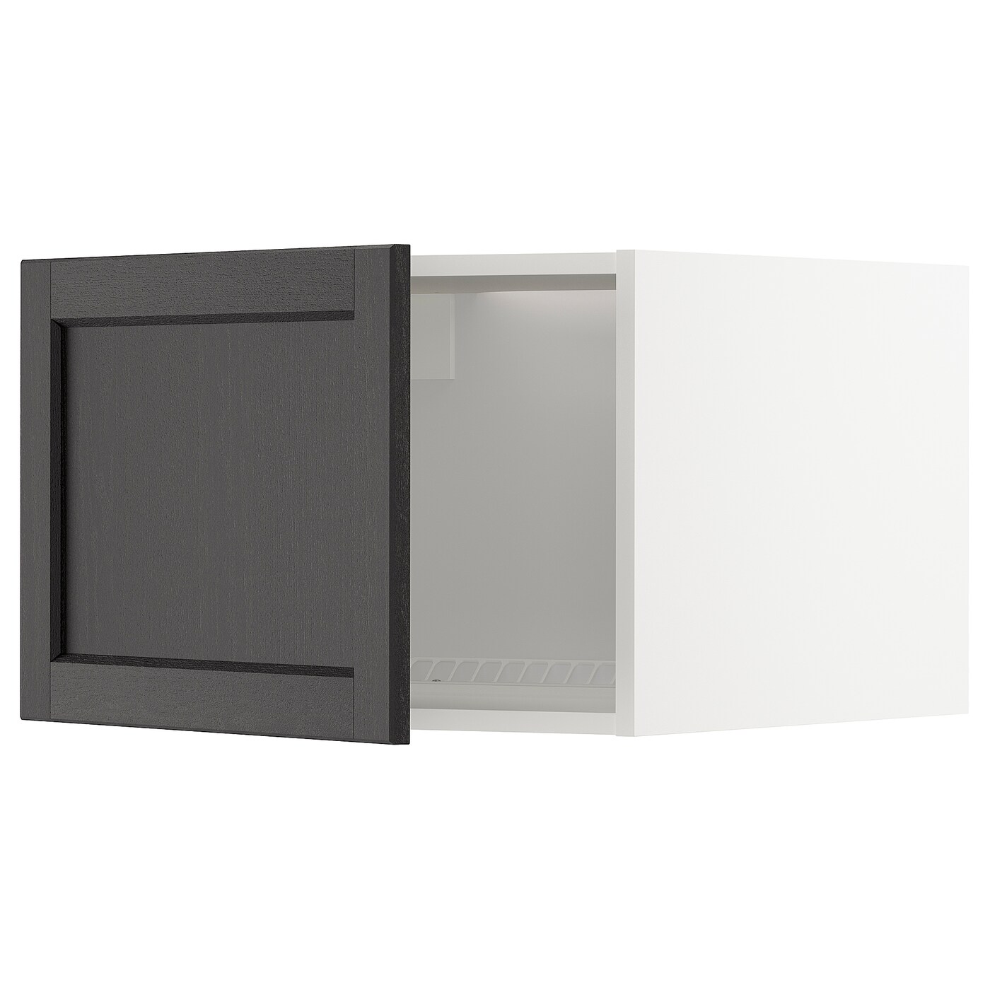 Шкаф для холодильника/морозильной камеры - METOD  IKEA/  МЕТОД ИКЕА, 40х60 см, белый/черный