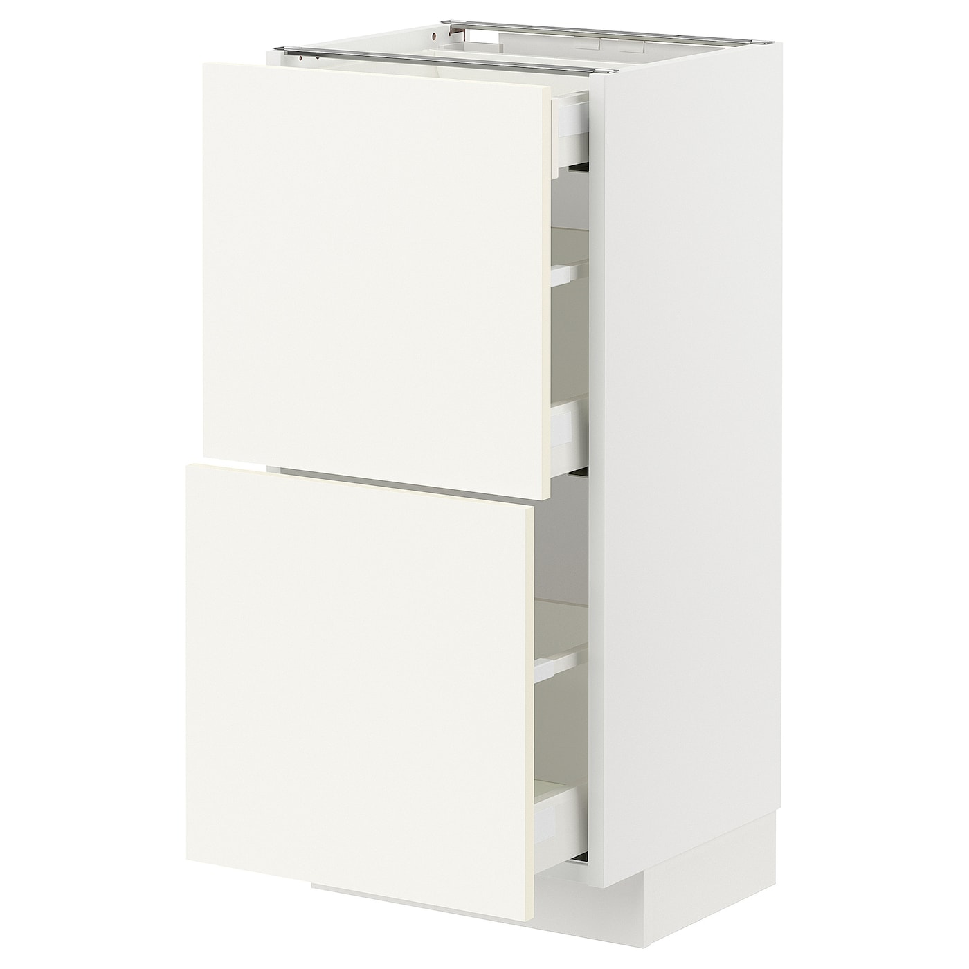 Напольный шкаф - METOD / MAXIMERA IKEA/ МЕТОД/ МАКСИМЕРА ИКЕА,  40х37 см, белый