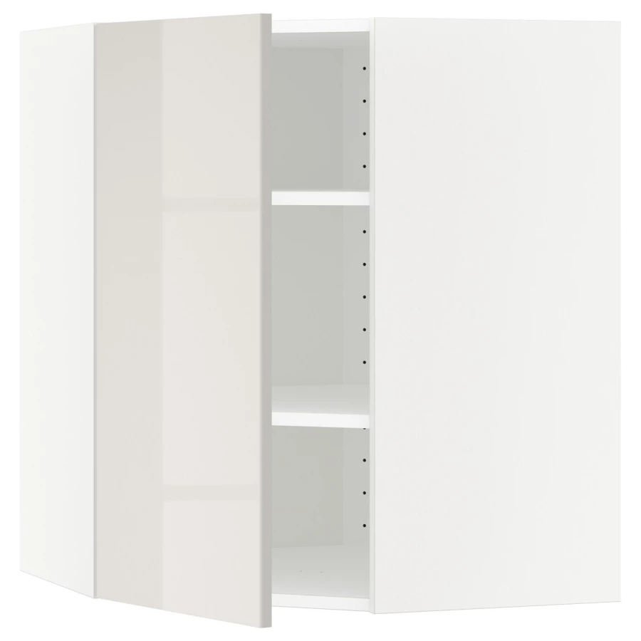 METOD Навесной шкаф - METOD IKEA/ МЕТОД ИКЕА, 80х68 см, белый (изображение №1)