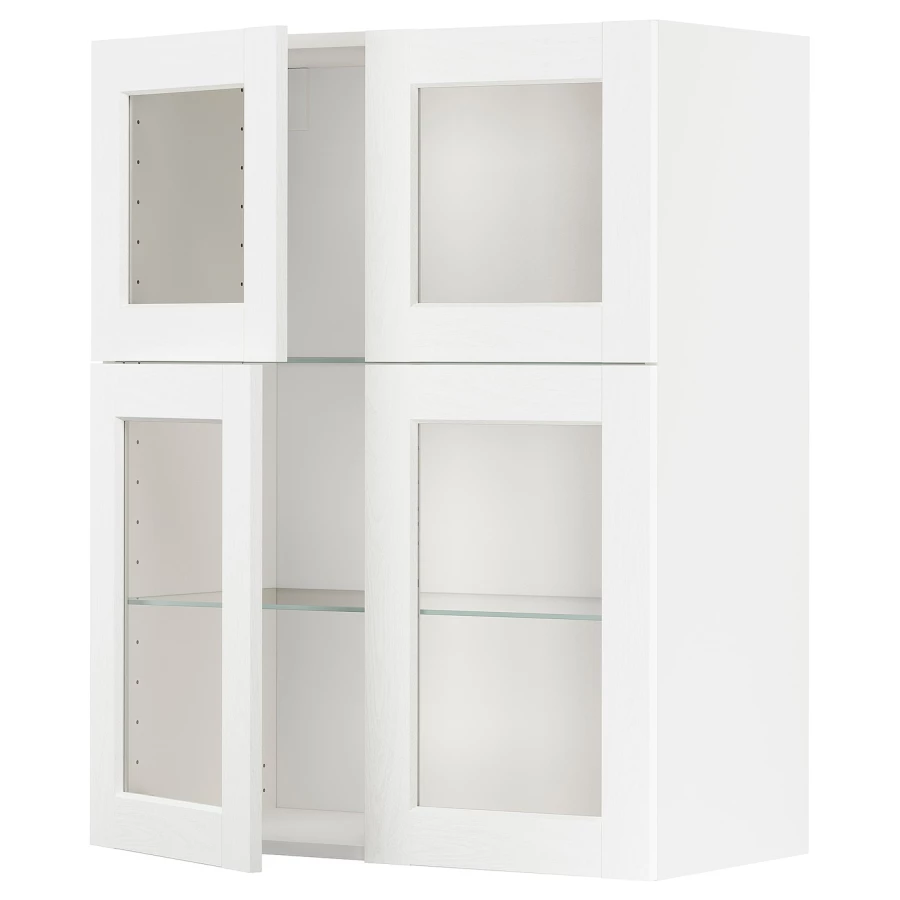 Шкаф  - METOD  IKEA/  МЕТОД ИКЕА, 100х80  см, белый (изображение №1)