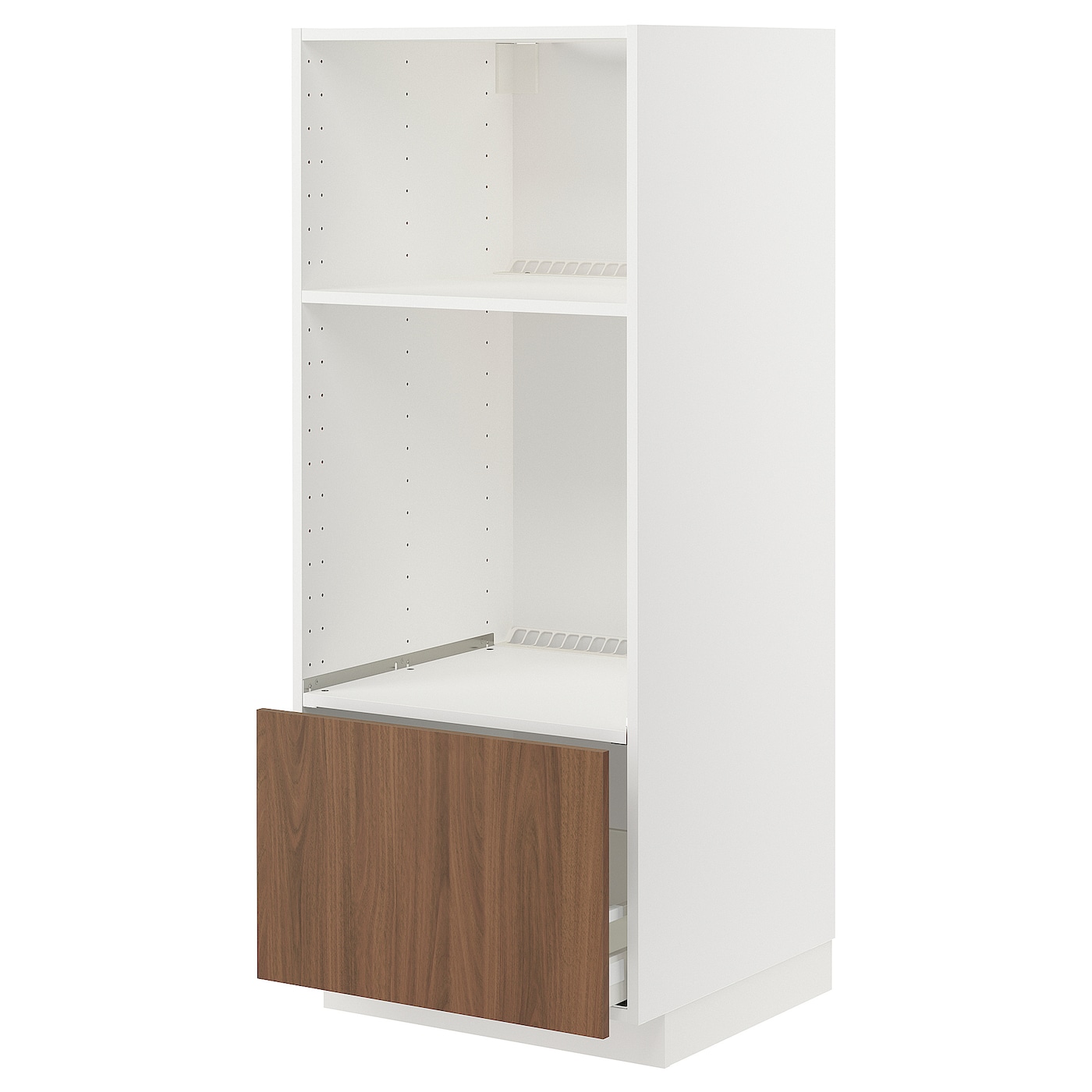 Навесной шкаф - METOD / MAXIMERA IKEA/ МЕТОД/ МАКСИМЕРА ИКЕА,  60х60х140 см, белый/ коричневый