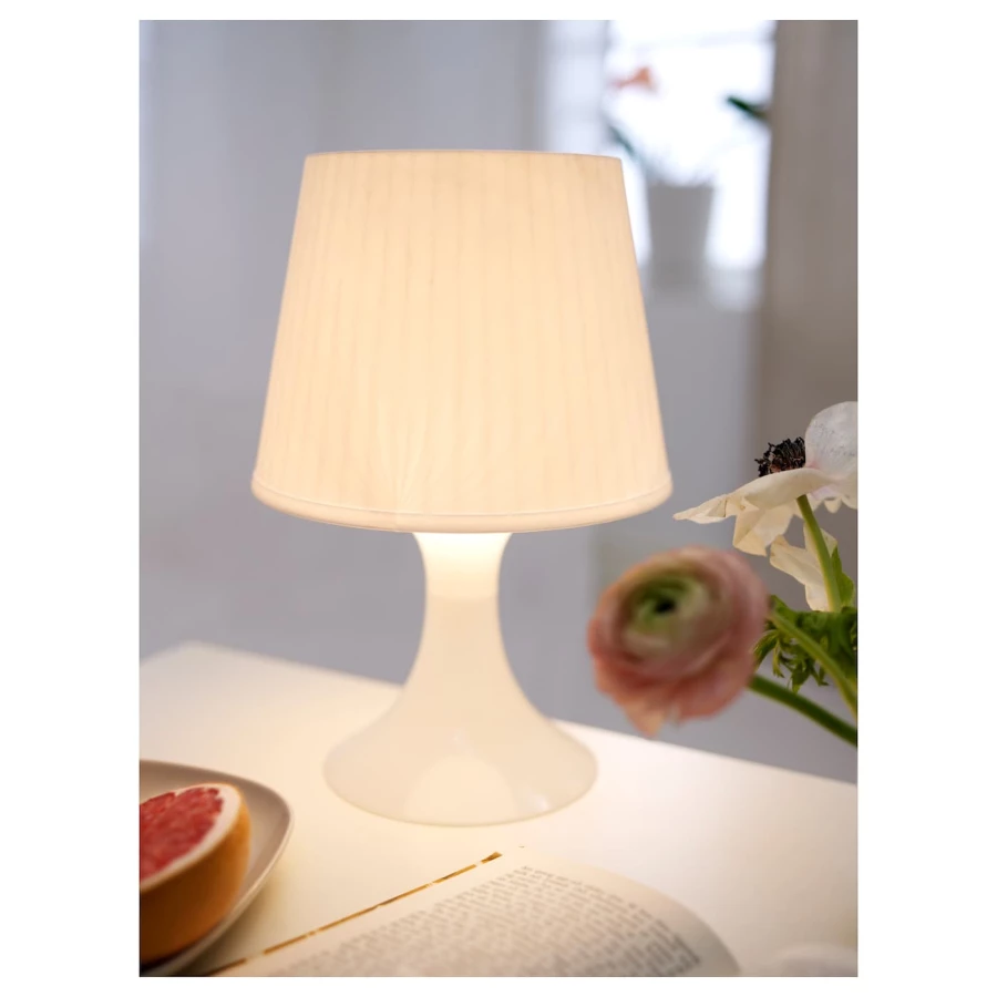 Лампа - LAMPAN IKEA/ ЛАМПАН ИКЕА, 29 см,  белый (изображение №4)