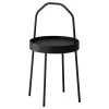 Столик придиванный - IKEA BURVIK/БУРВИК ИКЕА, 45х78х38 см, черный