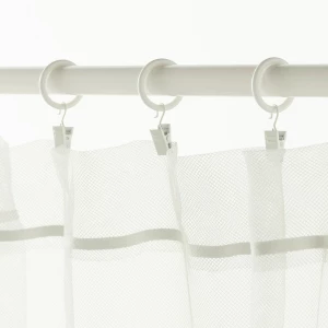 Второе фото. Набор колец для штор, 10 шт. - IKEA SYRLIG, 25 мм, белый, СИРЛИГ ИКЕА