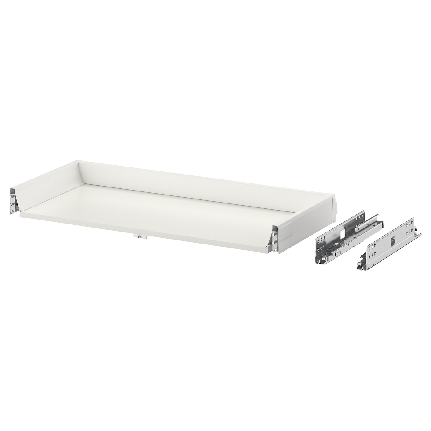 Ящик низкий - EXCEPTIONELL IKEA/ ЭКСЕПТИОНЕЛЛЬ  ИКЕА, 76,4х7,8 см, белый