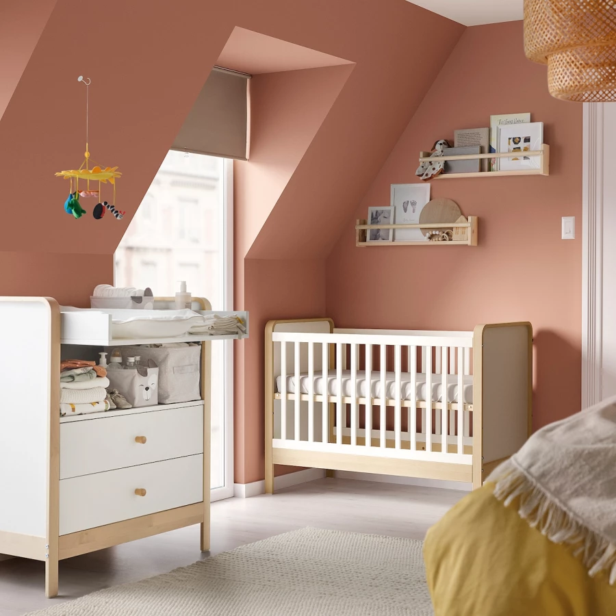 Комплект детской мебели - ÄLSKVÄRD /АLSKVАRD  IKEA/ АЛЬСКВАРД ИКЕА,  белый (изображение №2)
