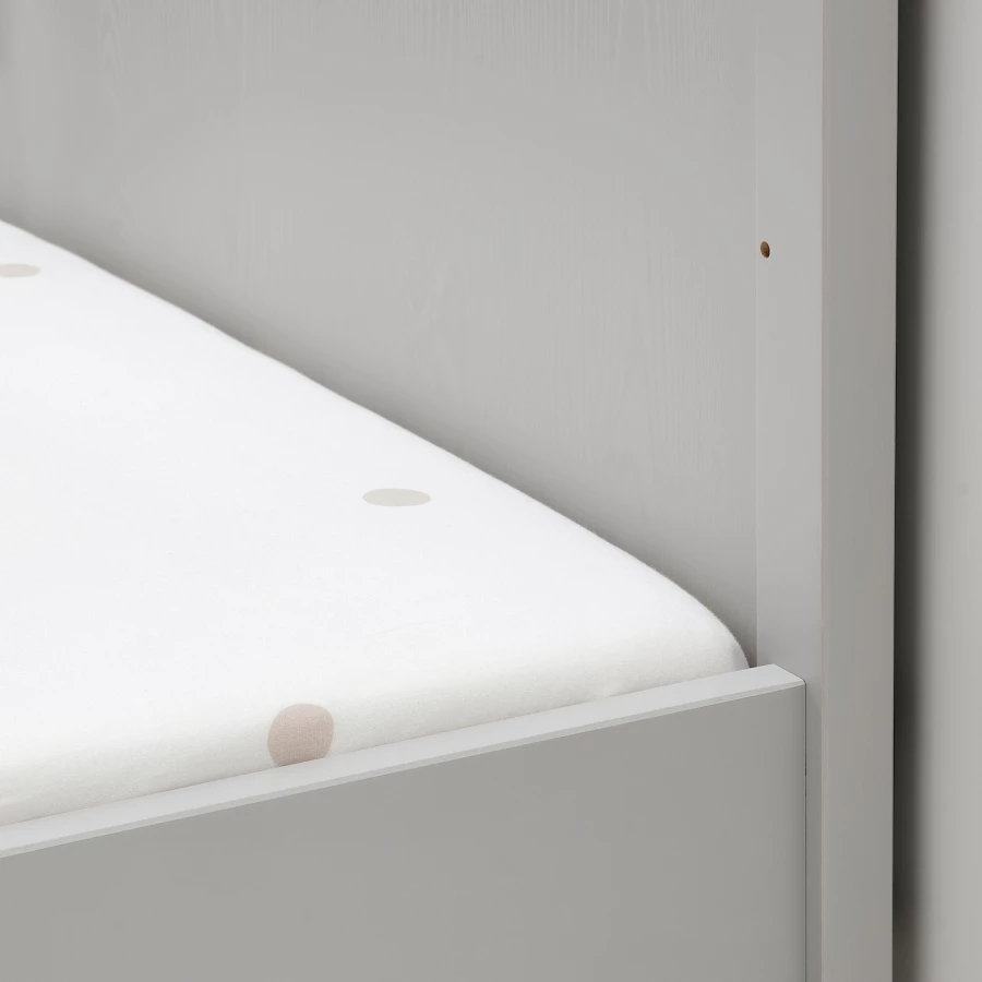 Пододеяльник/наволочка для детской кроватки - DRÖMSLOTT / DRОMSLOTT  IKEA/  ДРЁМСЛОТТ  ИКЕА, 60х120 см,  бежевый/белый (изображение №9)