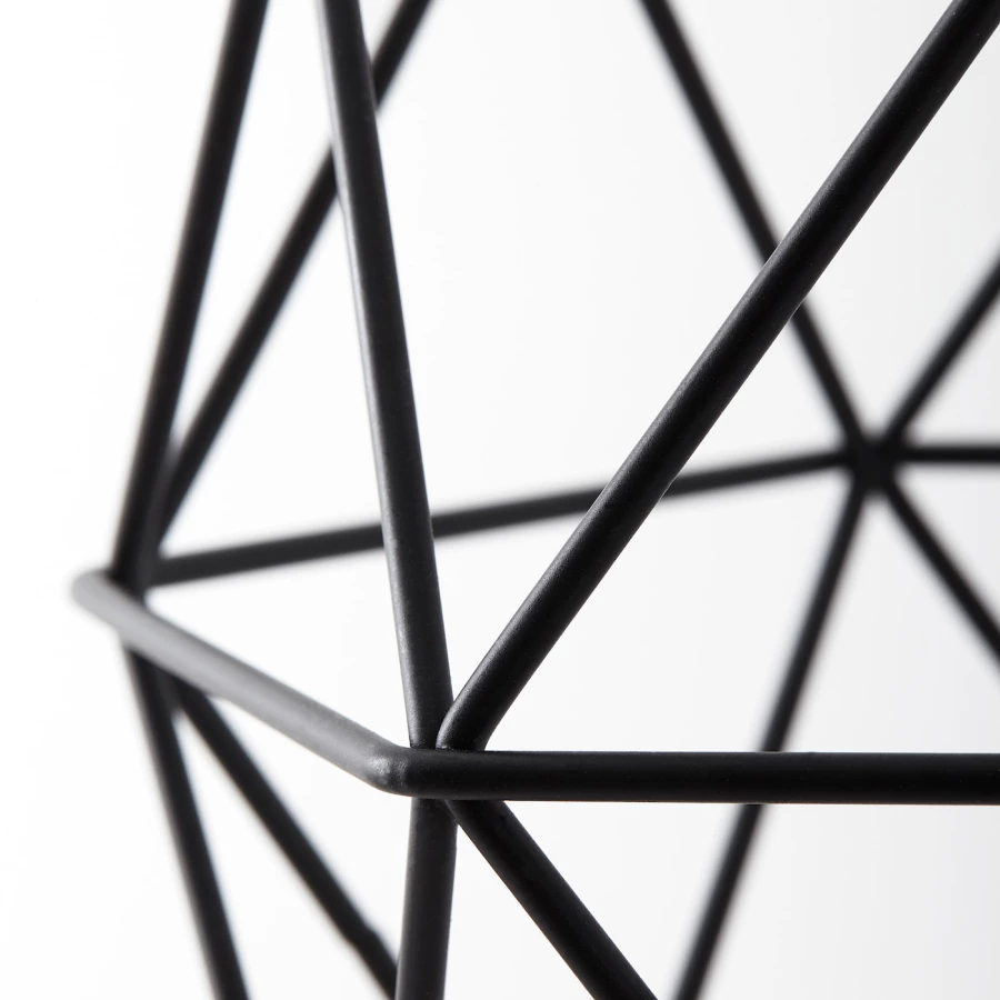 Подвесной светильник - BRUNSTA/HEMMA IKEA/ БРЮНСТА /ХЕММА ИКЕА, 20 см, черный (изображение №3)