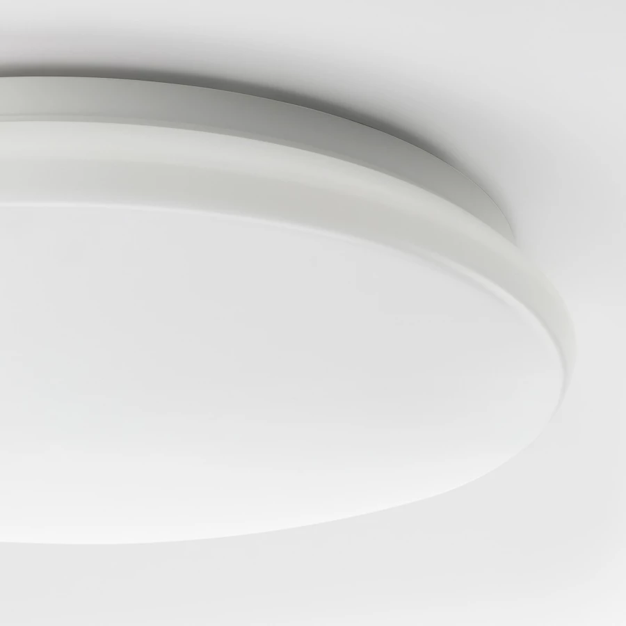 Потолочные светильники - STOFTMOLN  IKEA/ СТОФТМОЛН ИКЕА, 37 см, белый (изображение №4)