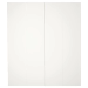 Пара раздвижных дверей - HASVIK IKEA/ ХАСВИК ИКЕА, 200х236 см, белый