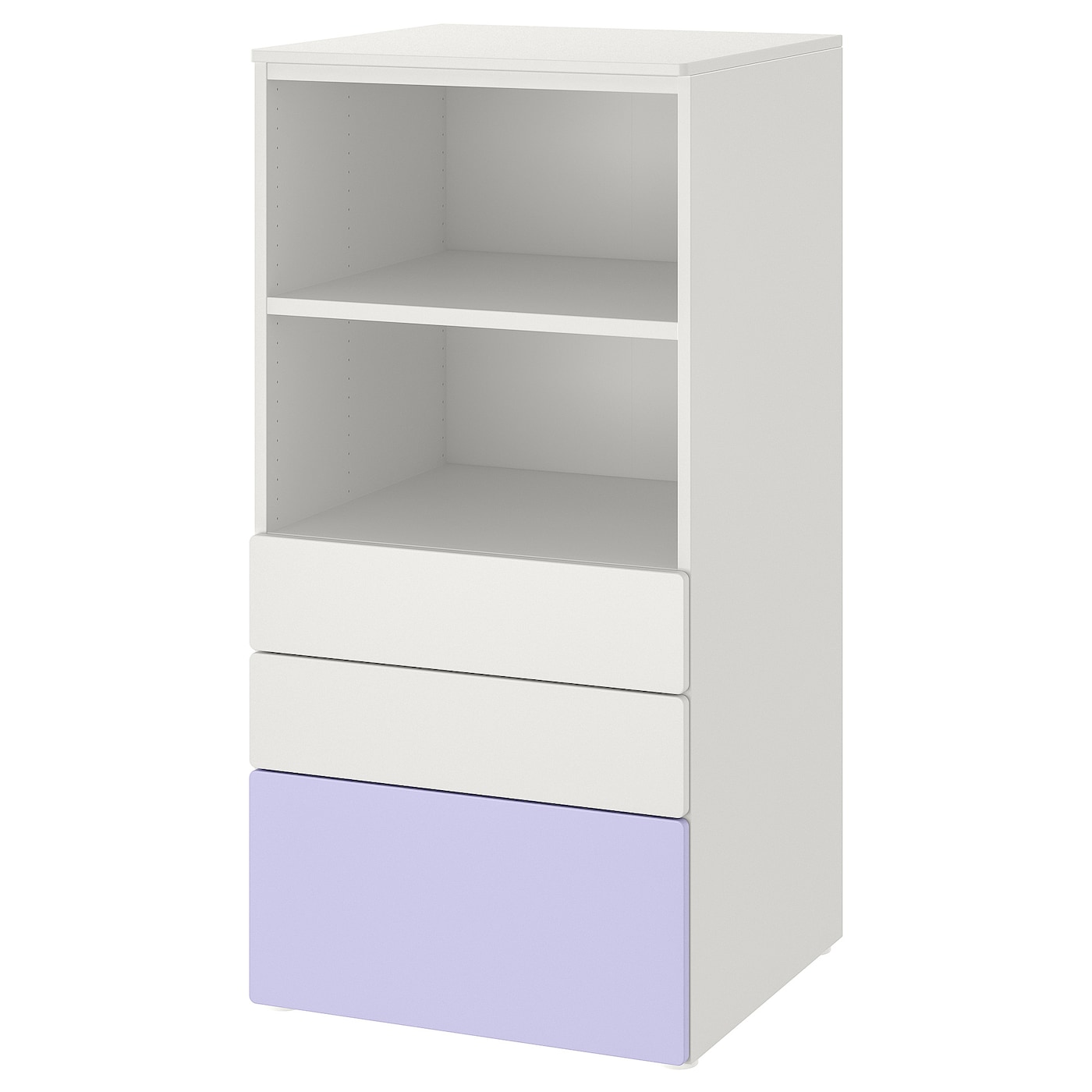 Гардероб - IKEA SMÅSTAD/SMASTAD/СМОСТАД ИКЕА,  123х60 см, белый/фиолетовый