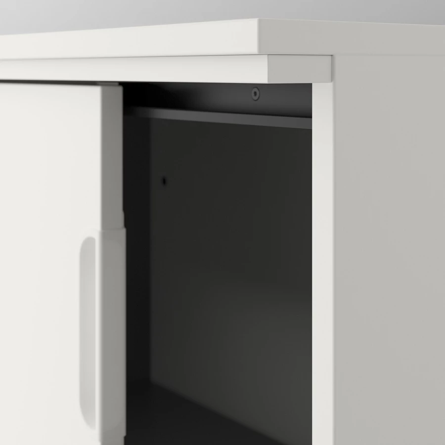 Комбинация с раздвижными дверями - IKEA GALANT/ГАЛАНТ ИКЕА, 120х45х160 см, белый (изображение №6)