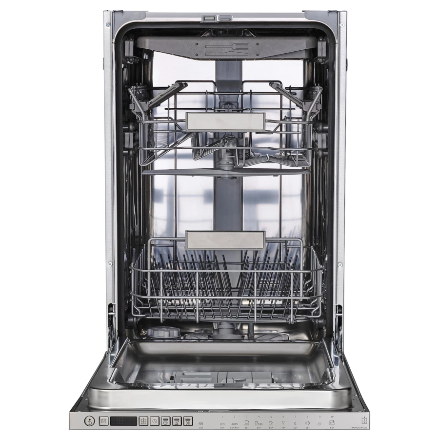 Встраиваемая посудомоечная машина - FINPUTSAD IKEA/ ФИНПУТСАД ИКЕА,  82х45 см, белый (изображение №2)