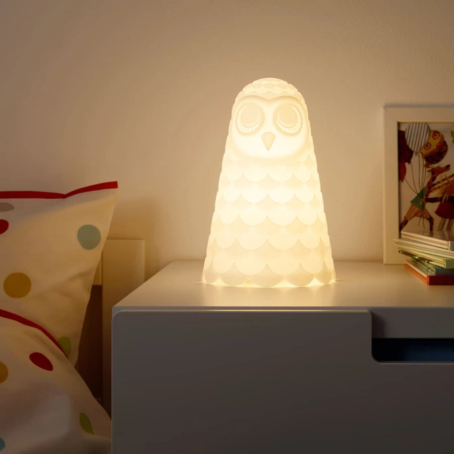Декоративное лампа - SOLBO IKEA/ СОЛБУ ИКЕА,  23 см,   белый (изображение №2)